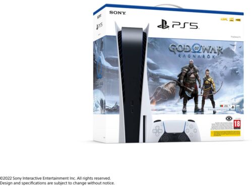 Consola PS5 (825 GB) + Jogo PS5 God Of War Ragnarök (Formato Digital) - Image 2
