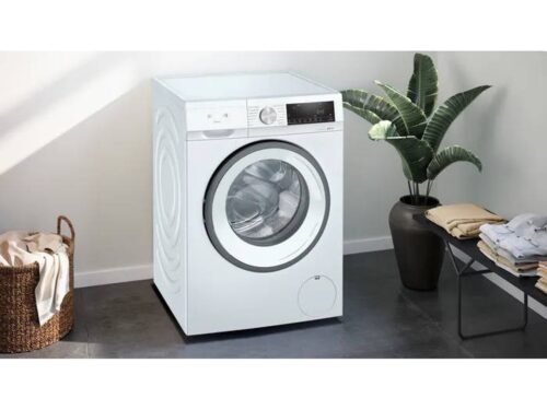 Máquina de Lavar e Secar Roupa SIEMENS WN34A1V0ES (5/9 kg - 1400 rpm - Branco) - Image 2