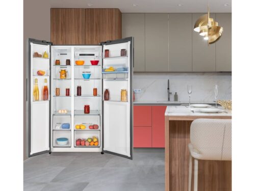 Frigorífico Americano HAIER HSR3918EWPG (No Frost - 177.5 cm - 505 L - Inox) - Image 3