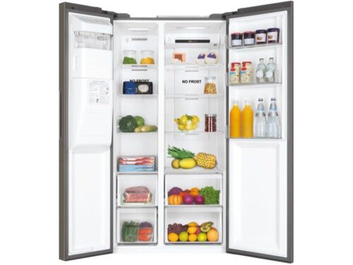 Frigorífico Americano HAIER HSR3918FIMP (No Frost - 177.5 cm - 504 L - Inox) - Image 6