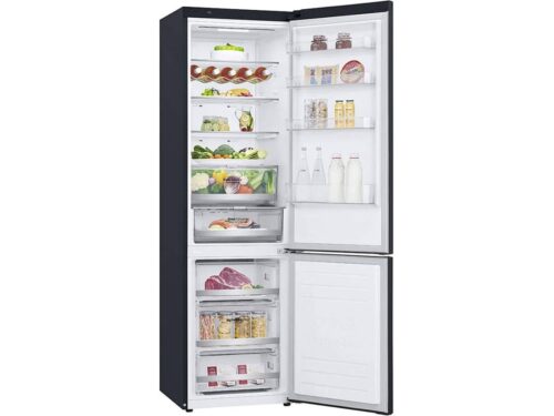 Frigorífico Combinado LG GBB72MCDGN (No Frost - 203 cm - 384 L - Preto) - Image 3