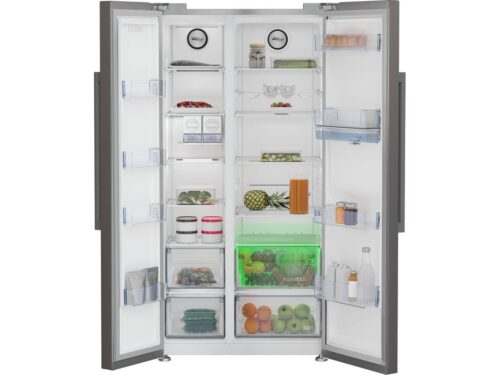 Frigorífico Americano BEKO GN163242XBN (No Frost - 179 cm - 576 L - Inox) - Image 3