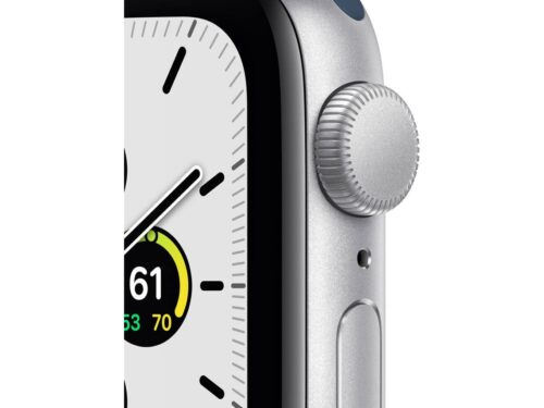 APPLE Watch SE GPS 40 mm Prateado com Bracelete Desportiva Azul Abissal - Image 2