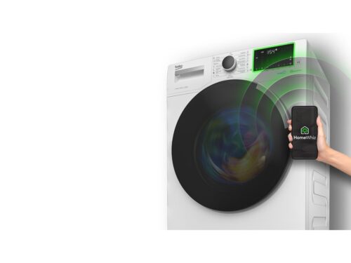 Máquina de Lavar e Secar Roupa BEKO HTV 8736 XSHTR (5/8 kg - 1400 rpm - Branco) - Image 4