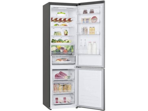 Frigorífico Combinado LG GBB62PZFGN (No Frost - 203 cm - 384 L - Cinzento) - Image 4