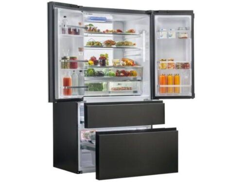 Frigorífico Americano HAIER HB26FSNAAA (No Frost - 190 cm - 685 L - Cinzento) - Image 5