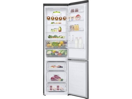 Frigorífico Combinado LG GBB62PZFGN (No Frost - 203 cm - 384 L - Cinzento) - Image 3