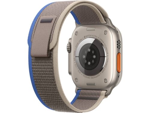 APPLE Watch Ultra GPS+Cellular 49 mm com Loop Trail Azul/Cinzento (Tamanho M/L) - Image 3