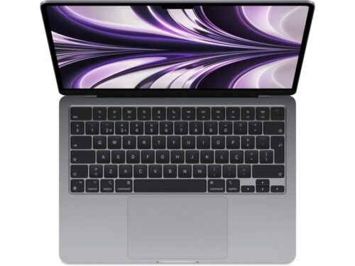 MacBook Air APPLE Cinzento Sideral (13.6'' - Apple M2 8-core - RAM: 8 GB - 512 GB SSD - GPU 8-core) - Image 2