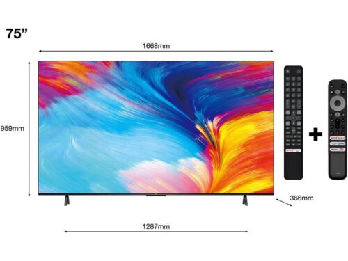TV TCL 75P635 (LED - 75'' - 189 cm - 4K Ultra HD - Smart TV) - Image 2
