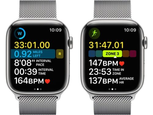 APPLE Watch Series 8 GPS+Cellular 45 mm Prateado com Loop Milanesa Prateado - Image 5