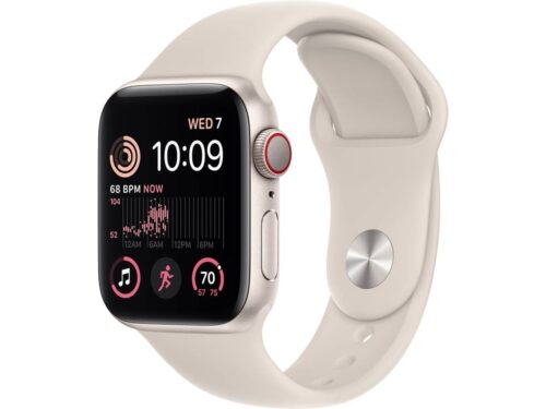 APPLE Watch SE GPS+Cellular 40 mm Luz das Estrelas com Bracelete Desportiva Luz das Estrelas