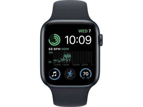 APPLE Watch SE GPS+Cellular 44 mm Meia-noite com Bracelete Desportiva Meia-noite - Image 2