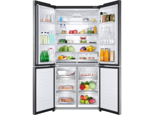 Frigorífico Americano HAIER HTF610DSN7 (No Frost - 190 cm - 610 L - Preto) - Image 2