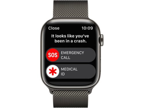 APPLE Watch Series 8 GPS+Cellular 45 mm Grafite com Loop Milanesa Grafite - Image 4