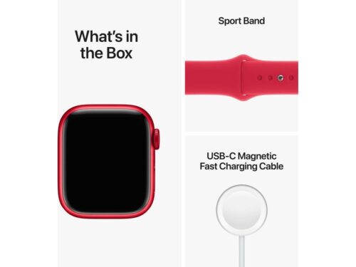 APPLE Watch Series 8 GPS+Cellular 41 mm (Product) Red com Bracelete Desportiva (Product) Red - Image 6
