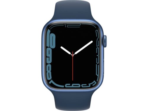 APPLE Watch Series 7 GPS+Cellular 45 mm com Correia Desportiva Azul Abismo - Image 2