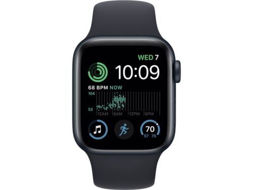 APPLE Watch SE GPS+Cellular 40 mm Meia-noite com Bracelete Desportiva Meia-noite - Image 2