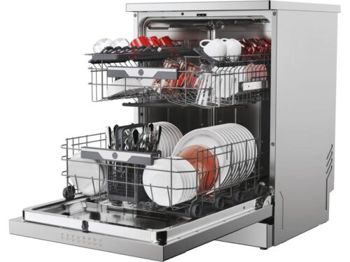 Máquina de Lavar Loiça HOOVER HF 5C4F0PX (15 Conjuntos - 59.7 cm - Inox) - Image 3