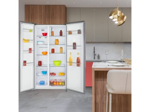 Frigorífico Americano BEKO GNO4331XPN (No Frost - 177 cm - 436 L - Cinzento) - Image 3