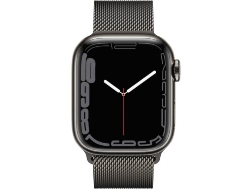 APPLE Watch Series 7 GPS+Cellular 41 mm Grafite com Loop Milanesa Grafite - Image 2