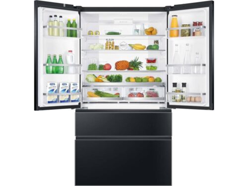 Frigorífico Americano HAIER HB26FSNAAA (No Frost - 190 cm - 685 L - Cinzento) - Image 3