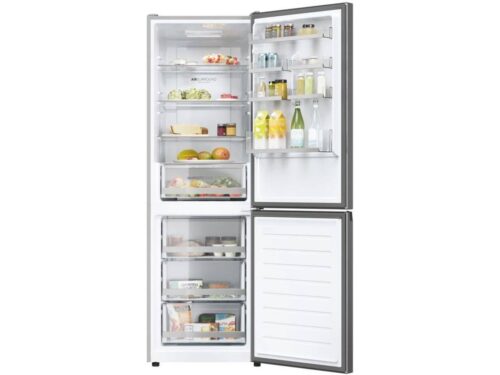 Frigorífico Combinado HAIER HDW1618DNPK (No Frost - 185 cm - 341 L - Inox) - Image 3