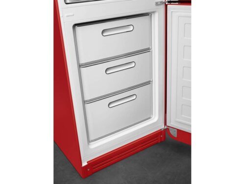 Frigorífico Combinado SMEG Anni 50 FAB32RRD5 (No Frost - 196.8 cm - 331 L - Vermelho) - Image 5