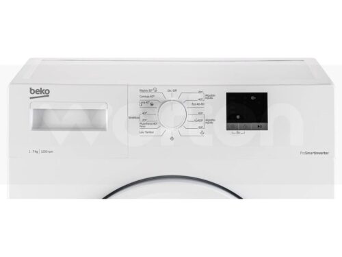 Máquina de Lavar Roupa BEKO WFTE 7611 WWR (7 kg - 1200 rpm - Branco) - Image 4