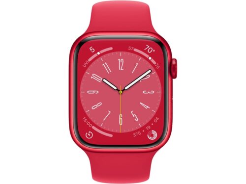 APPLE Watch Series 8 GPS 45 mm (Product) Red com Bracelete Desportiva (Product) Red - Image 2