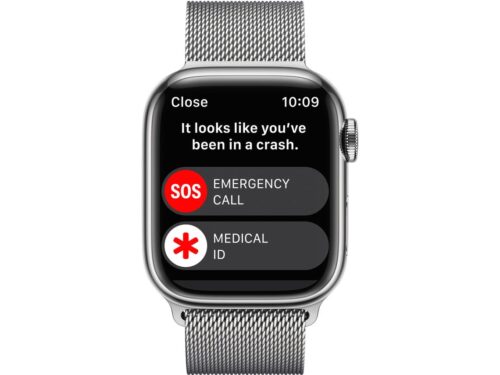 APPLE Watch Series 8 GPS+Cellular 41 mm Prateado com Loop Milanesa Prateado - Image 4
