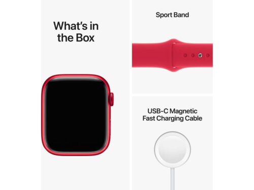 APPLE Watch Series 8 GPS 45 mm (Product) Red com Bracelete Desportiva (Product) Red - Image 6