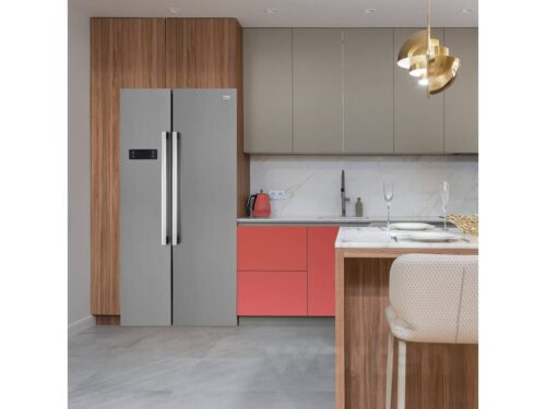 Frigorífico Americano BEKO GNO4331XPN (No Frost - 177 cm - 436 L - Cinzento) - Image 2