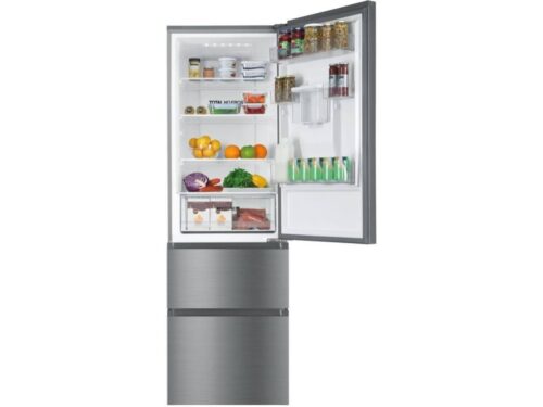 Frigorífico Combinado HAIER HTR3619FWMN (No Frost - 190 cm - 325 L - Inox) - Image 4