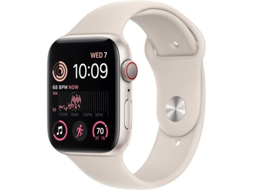 APPLE Watch SE GPS+Cellular 44 mm Luz das Estrelas com Bracelete Desportiva Luz das Estrelas