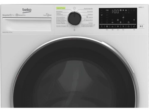 Máquina de Lavar e Secar Roupa BEKO B5DFT510447W (6/10 kg - 1400 rpm - Branco) - Image 3
