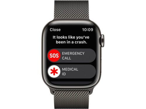 APPLE Watch Series 8 GPS+Cellular 41 mm Grafite com Loop Milanesa Grafite - Image 4