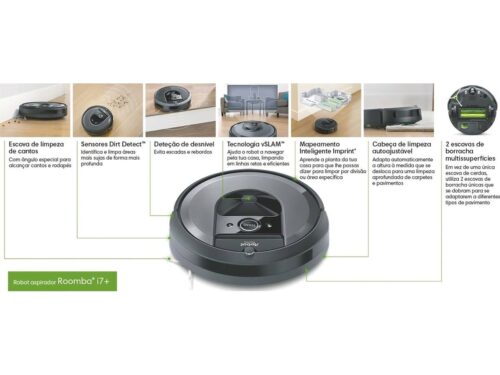 Aspirador Robô IROBOT Roomba I6 Champanhe - Image 5