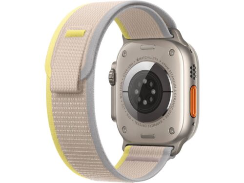 APPLE Watch Ultra GPS+Cellular 49 mm com Loop Trail Amarelo/Bege (Tamanho M/L) - Image 3
