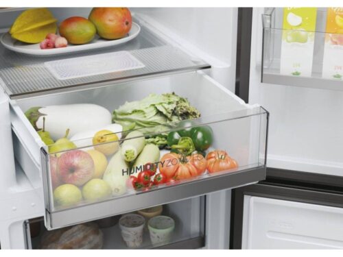 Frigorífico Combinado HAIER HDW1618DNPK (No Frost - 185 cm - 341 L - Inox) - Image 5