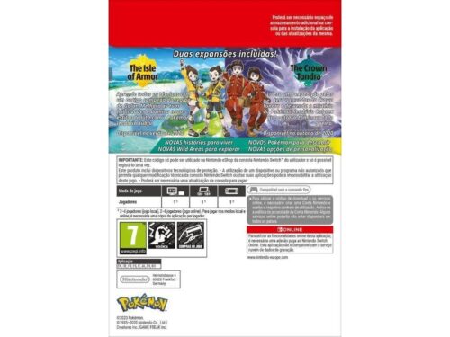 Jogo Nintendo Switch Pokémon Sword Expansion Pass OR Pkm Shield Expansion Pass (Formato Digital) - Image 4