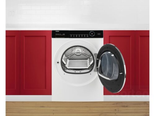 Máquina de Secar Roupa HAIER HD90-A3979-S (9 kg - Bomba de Calor - Branco) - Image 3