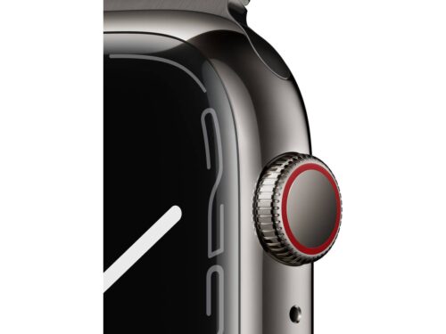 APPLE Watch Series 7 GPS+Cellular 45 mm Grafite com Loop Milanesa Grafite - Image 3