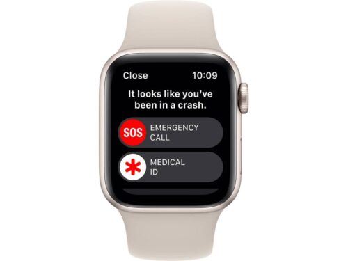 APPLE Watch SE GPS 40 mm Luz das Estrelas com Bracelete Desportiva Luz das Estrelas - Image 5