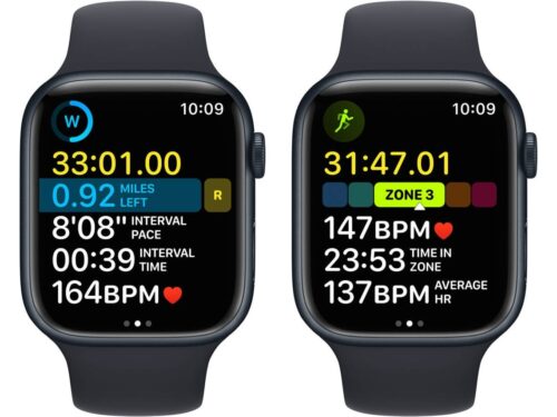 APPLE Watch Series 8 GPS 45 mm Meia-noite com Bracelete Desportiva Meia-noite - Image 5