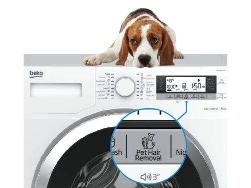 Máquina de Lavar Roupa BEKO SteamCure WTA 8612 XSWR (8 kg - 1200 rpm - Branco) - Image 3