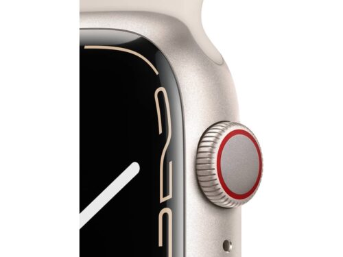 APPLE Watch Series 7 GPS+Cellular 45 mm Luz das Estrelas com Bracelete Desportiva Luz das Estrelas - Image 3