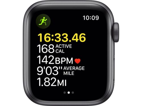 APPLE Watch SE GPS 40 mm Cinzento Sideral com Bracelete Desportiva Meia-noite - Image 3