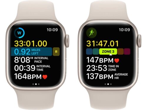 APPLE Watch Series 8 GPS+Cellular 41 mm Luz das Estrelas com Bracelete Desportiva Luz das Estrelas - Image 5