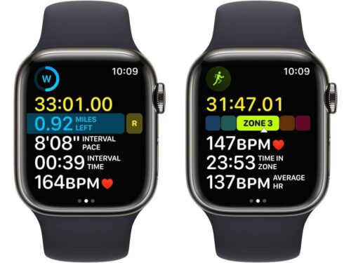 APPLE Watch Series 8 GPS+Cellular 41 mm Grafite com Bracelete Desportiva Meia-noite - Image 5